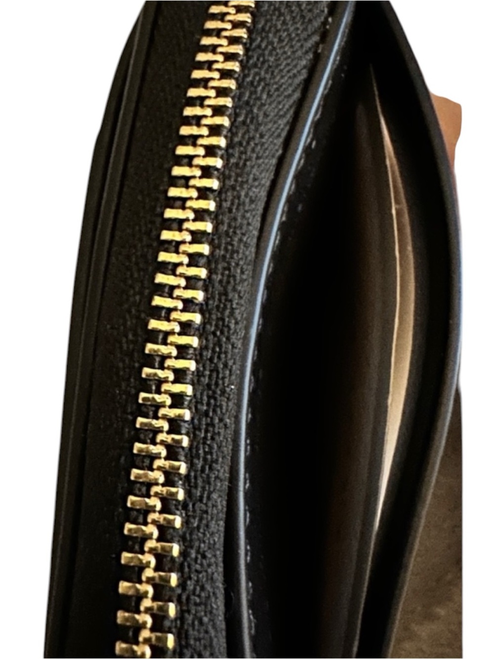 Coach Signature Brown and Zipped Card Holder Wallet - Picture 6 of 12